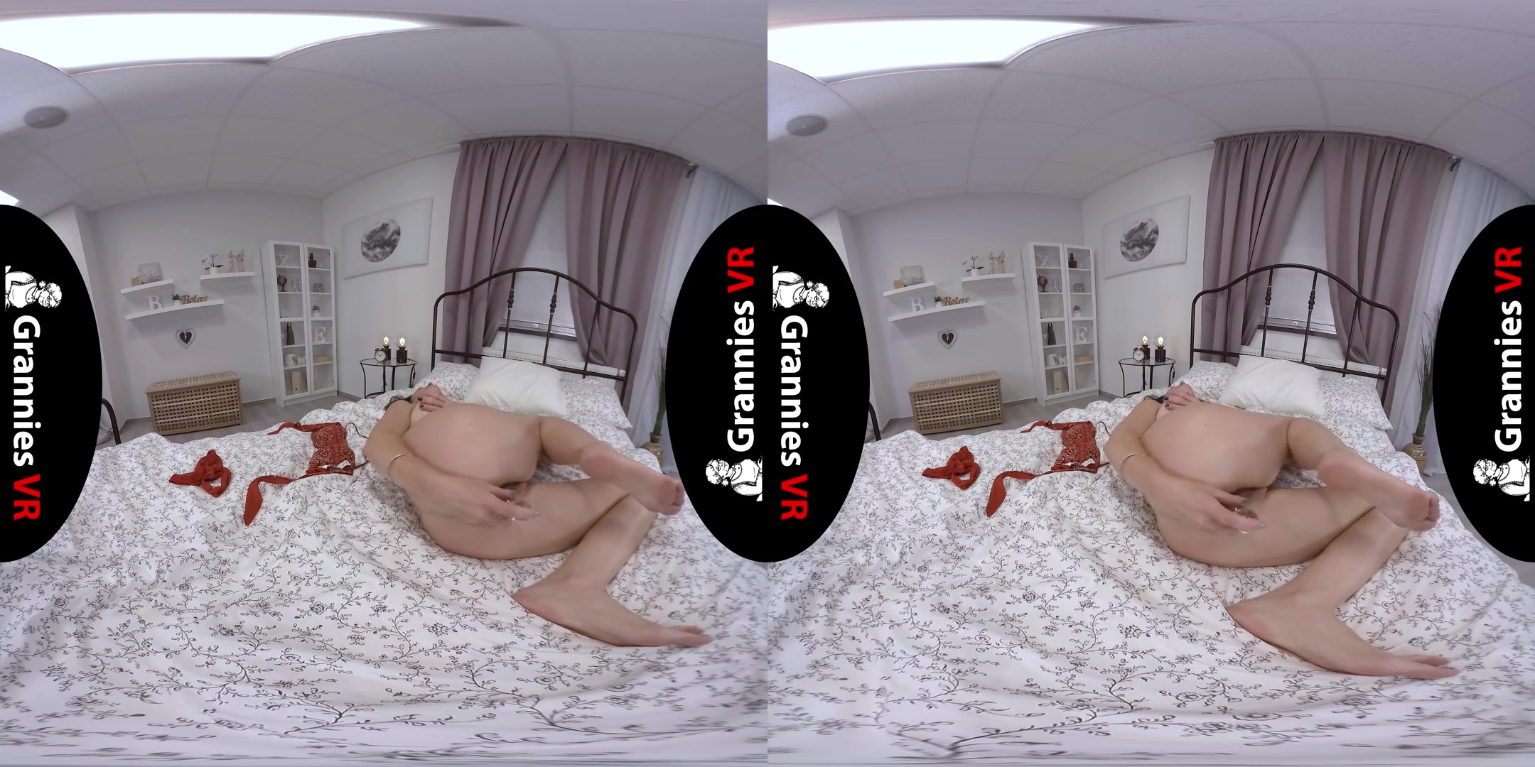 Lady Natasha - Masturbates Shaved Pussy Her Favourite Toy; Sexy MILF / GILF Amateur Solo