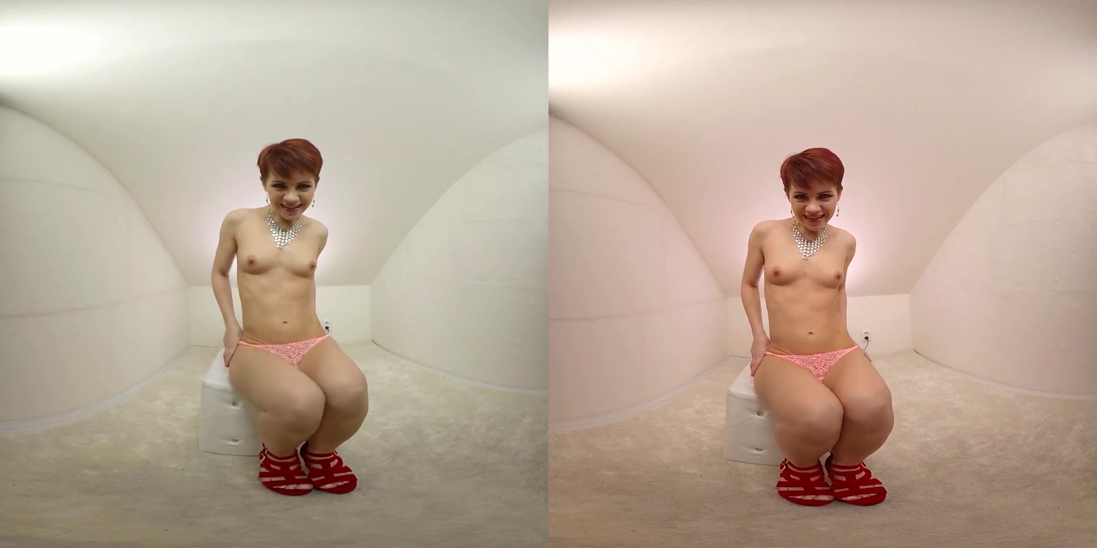 Sasha Zima in Petite Sasha Zima Toying - BravoModelsMedia