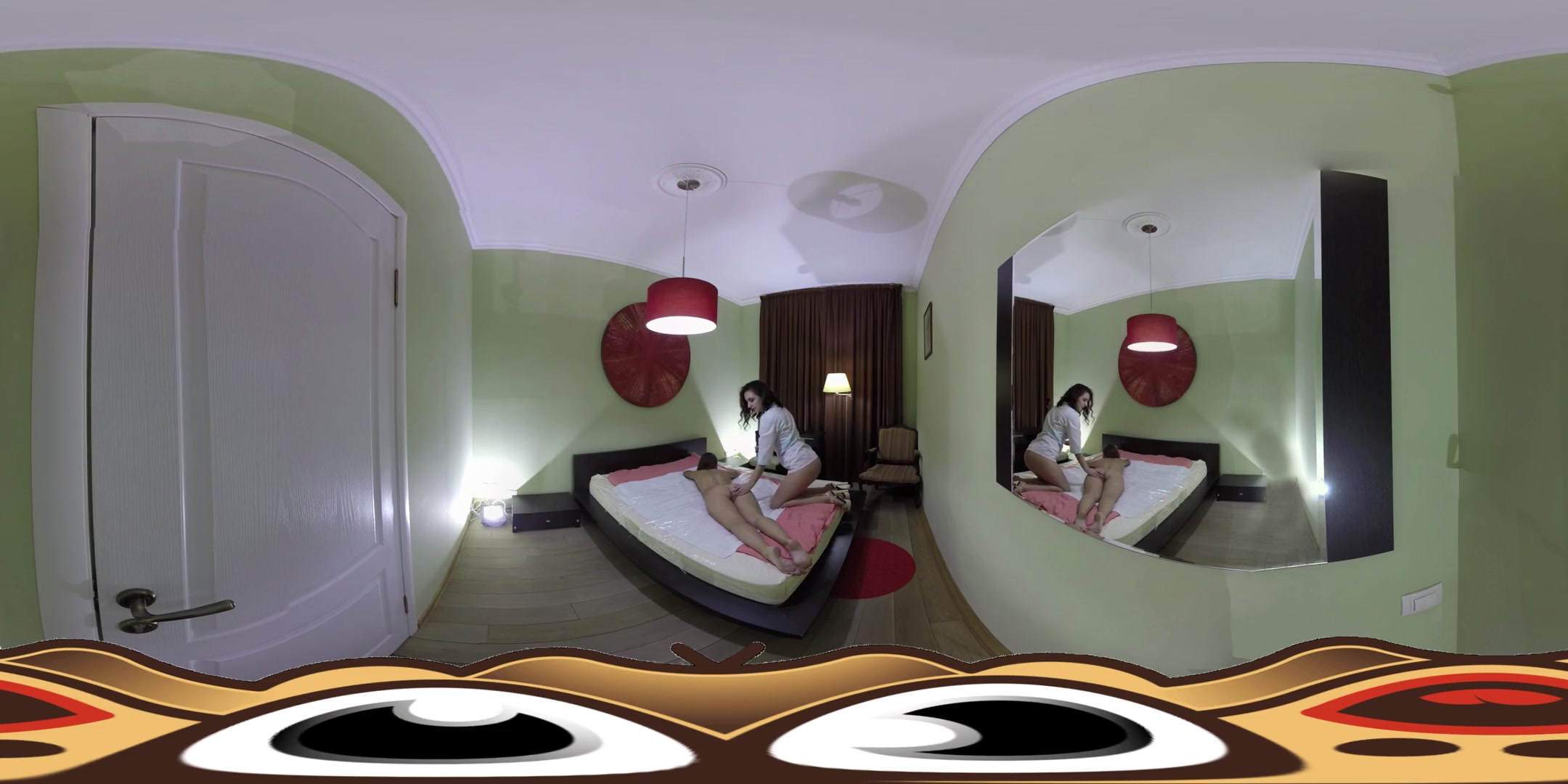 Two Hot Brunettes Go Wild in a Dirty Massage Duo - VirtualPorn360