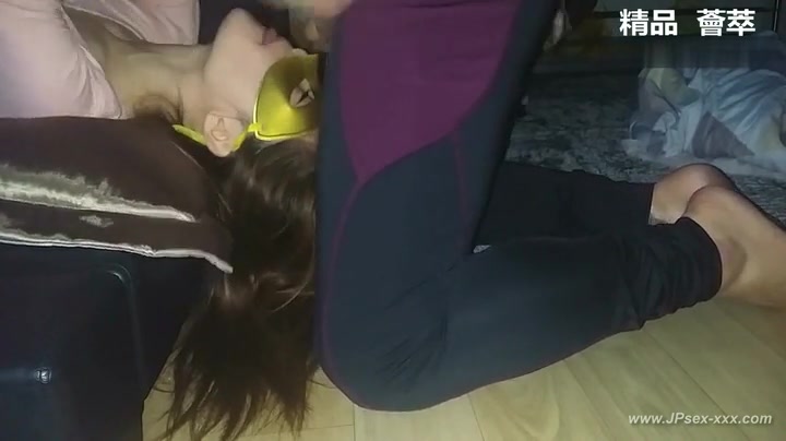 chinese lover in mask homemade