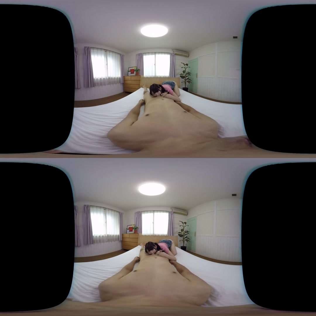Ayuna Nijikoi - Gazing at the Virtual Blowjob - WOW!