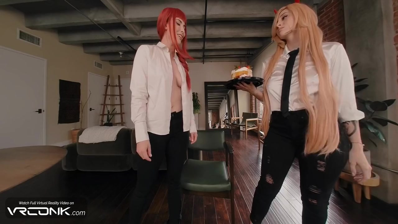Angel Youngs And Casey Calvert - Chainsaw Man Makima And Power A Vr Porn Anime Parody Starring