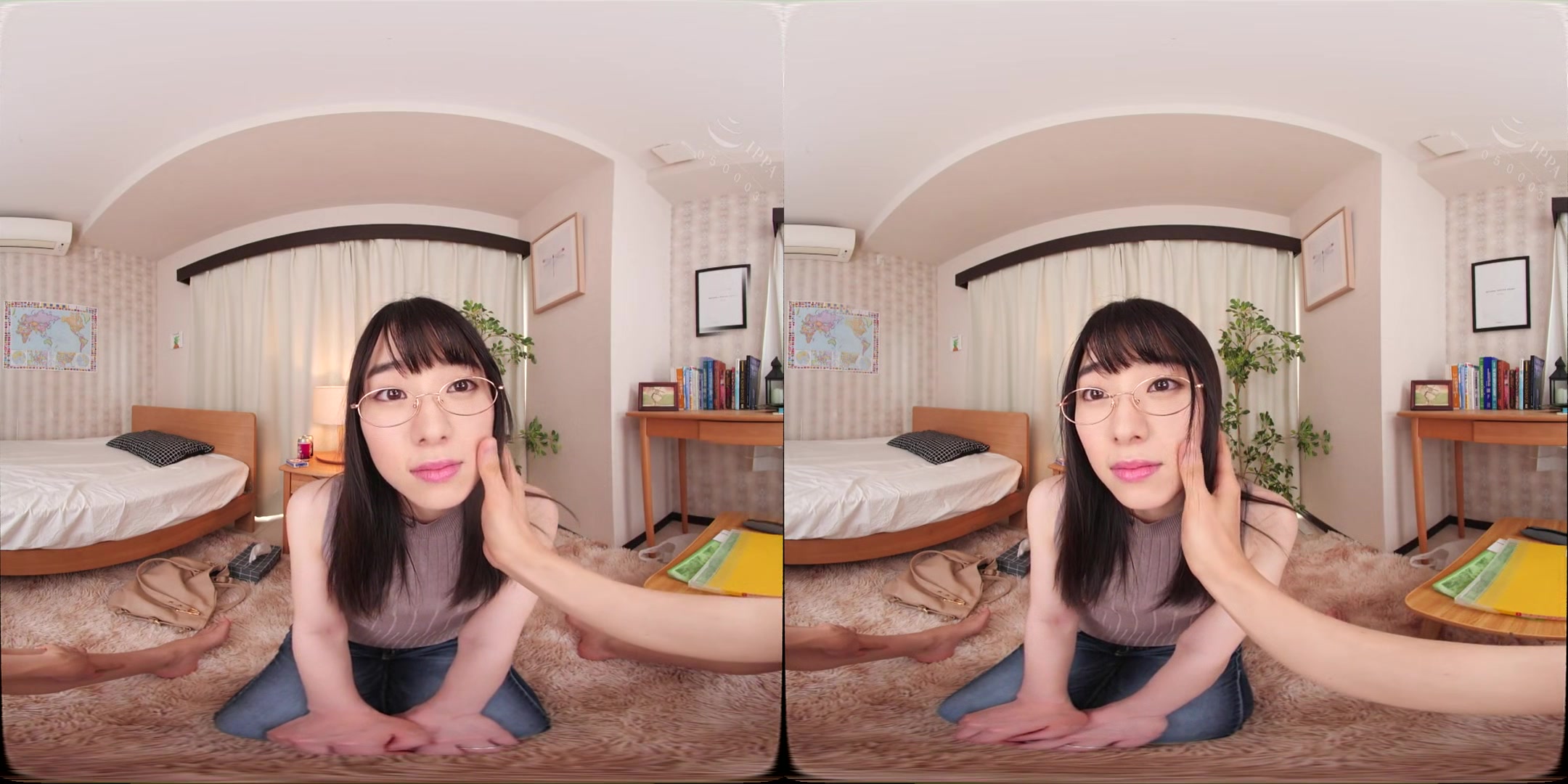 Sober, Serious, Novice Callgirl with B-cup Tits Creampie Sex; Japanese Virtual Girlfriend Experience