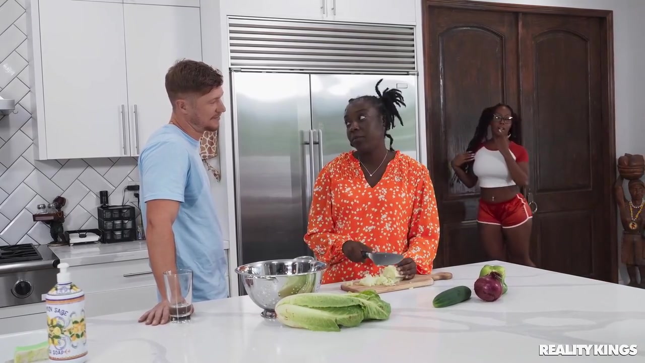 Black Booty Cece Sucks Her Stepdad Oliver Flynns Cock