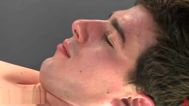 Shaved balls guy fucked by redhead tranny