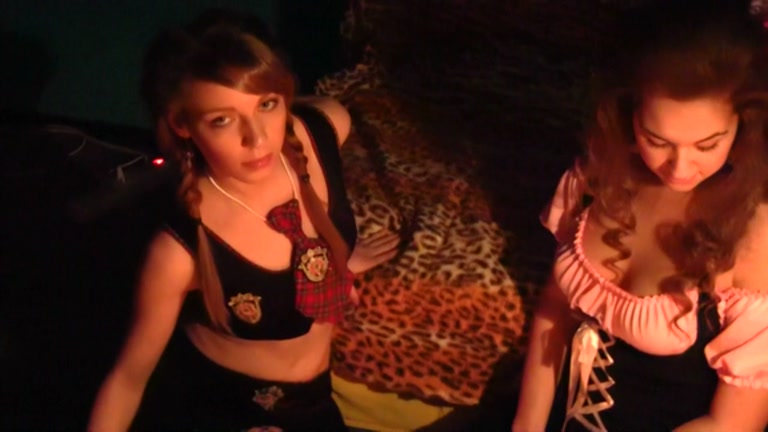 Helloween party with unfathomable anal and ejaculation