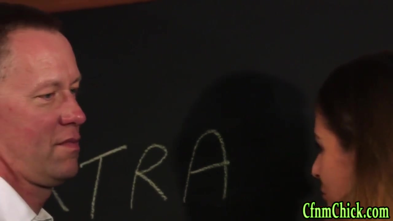 Spunky Cfnm Mistress Jerk