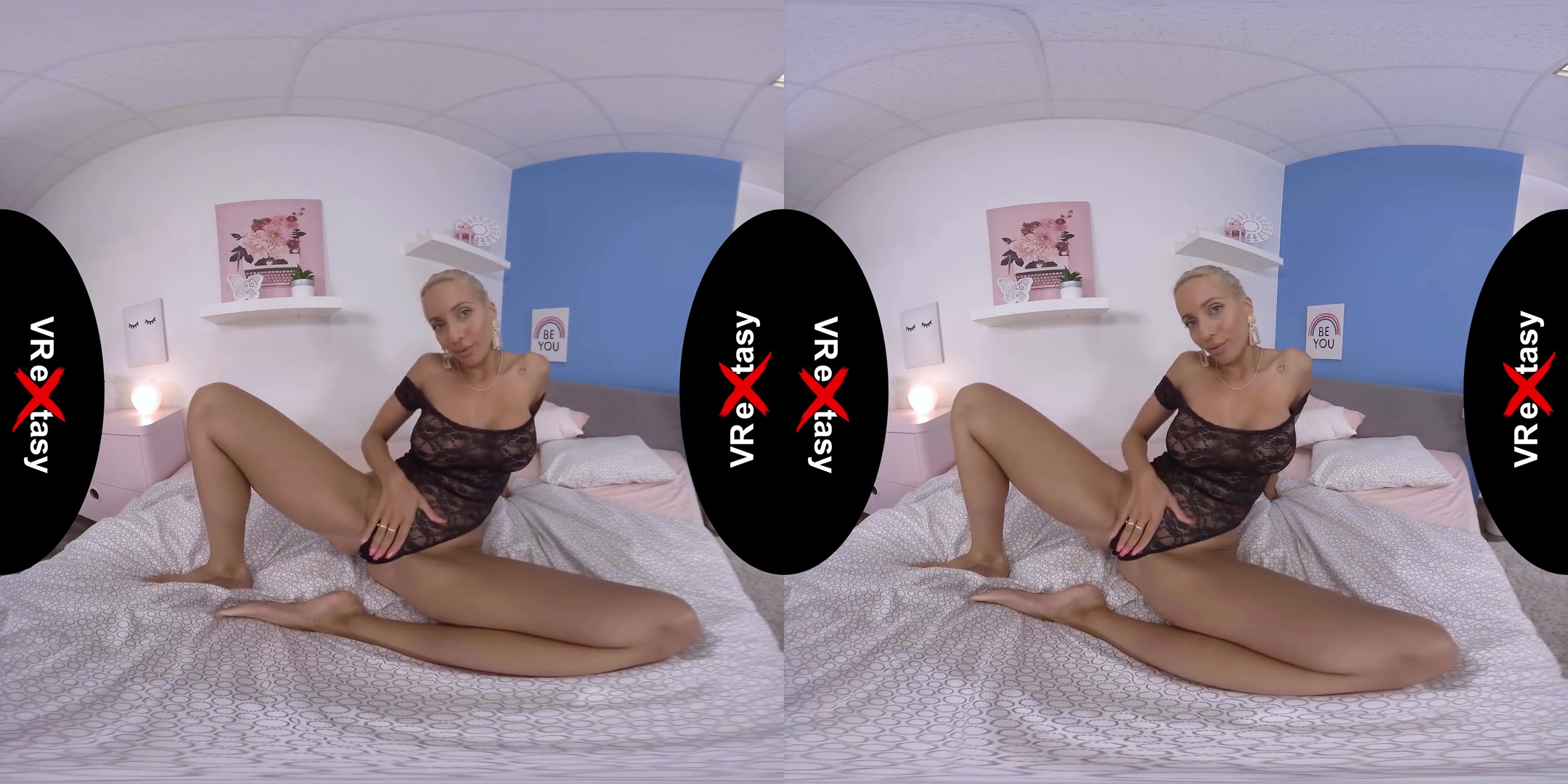 Emily Bright - Anal Masturbation; Busty GILF in Lingerie Solo