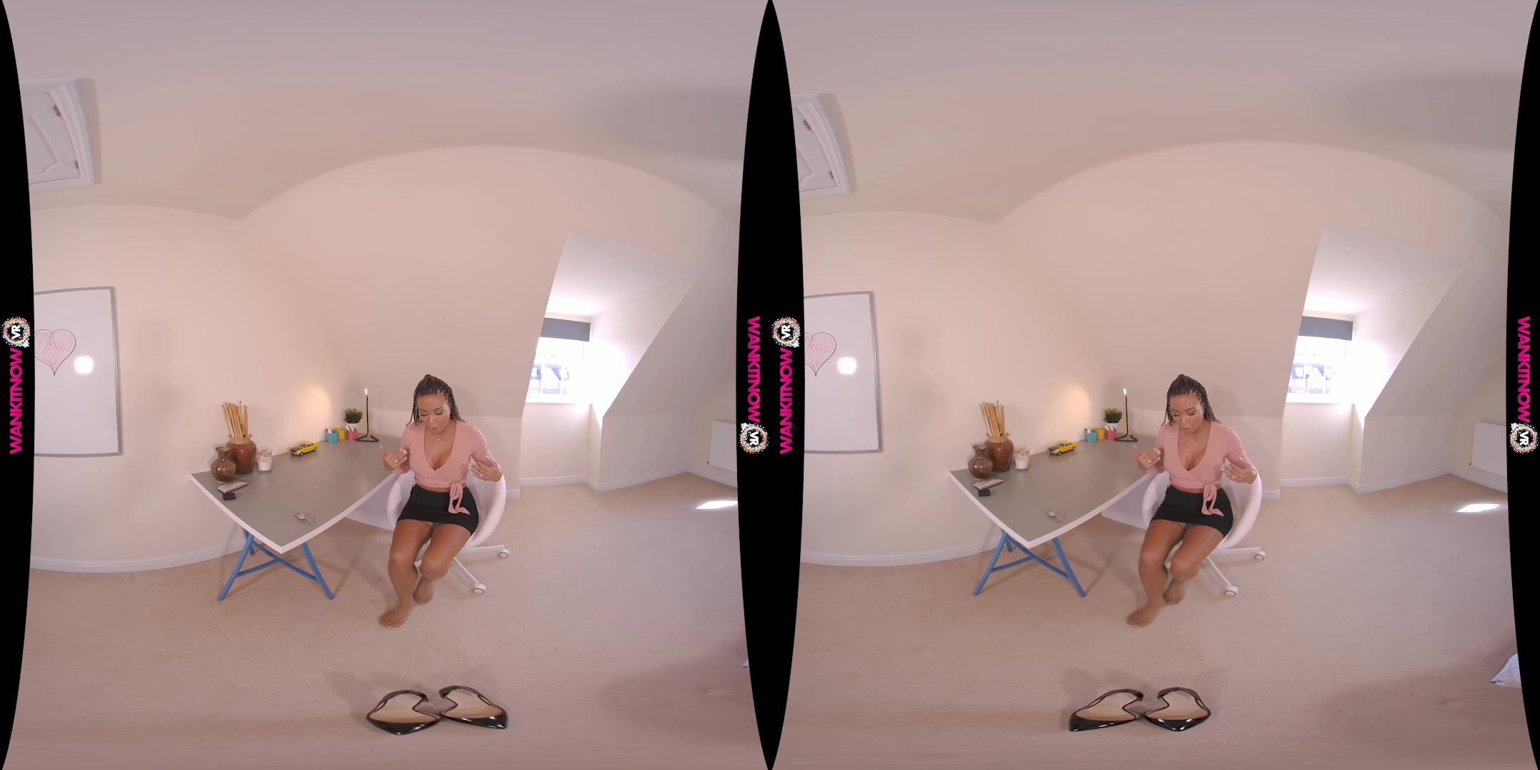 Wank For Me Thief featuring Natalia Forrest - WankitNowVR
