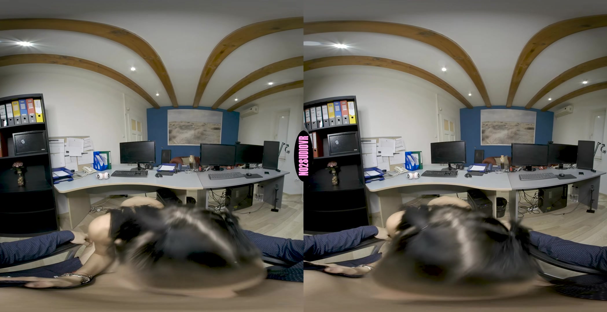 At the Office - Hot Massage - No2StudioVR