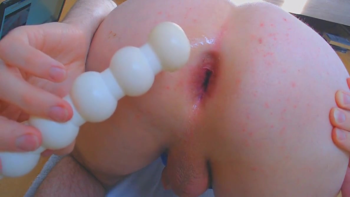Smooth Slow Dildo Play While Butt Eats Butter