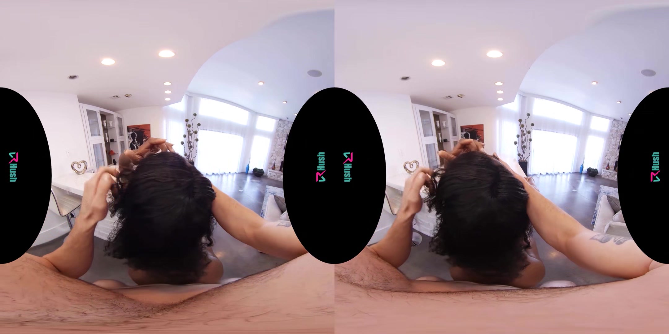 VRHUSH Amari Anne is tired of the party and wants to fuck