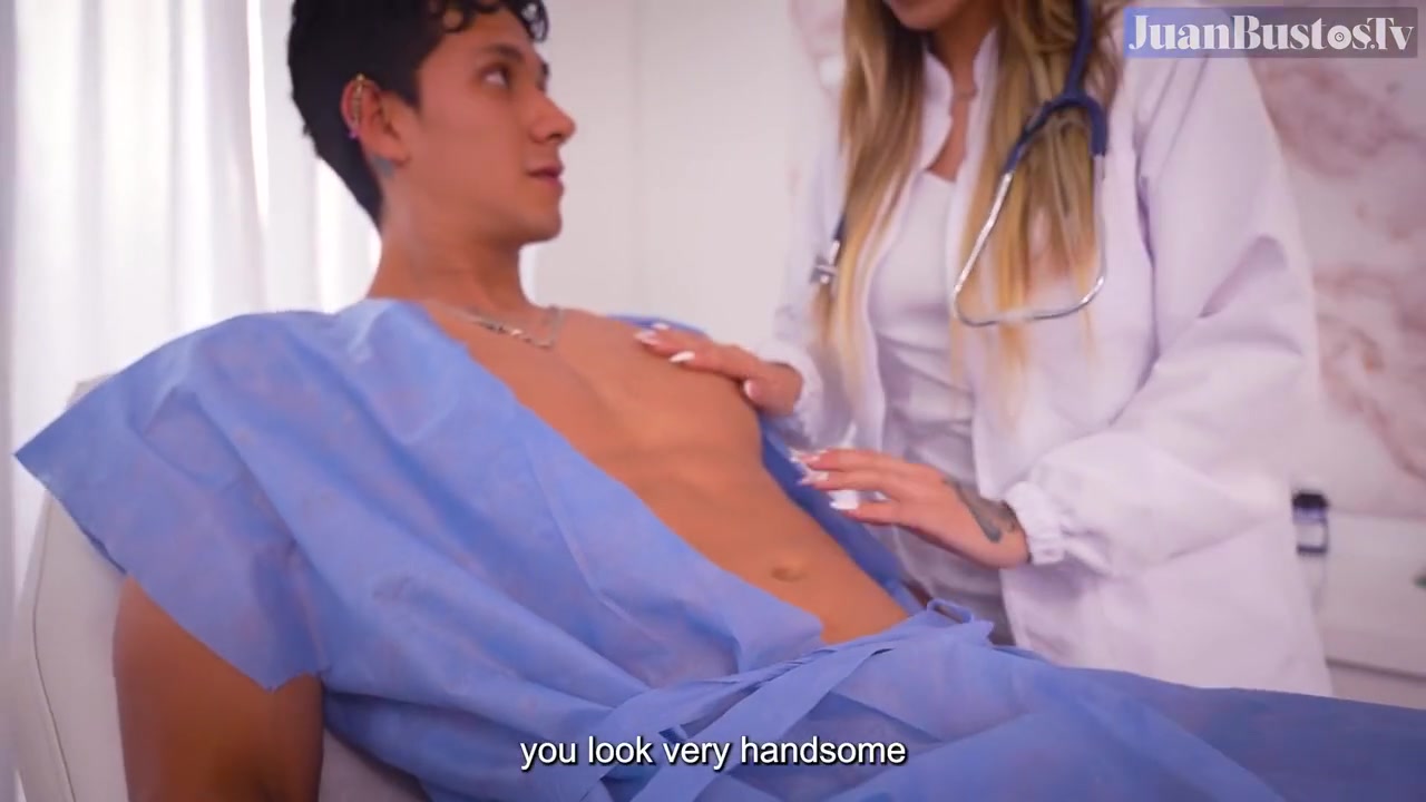 Juan Bustos And Big Ass Blonde In Doctora Mollysmithx Cura Disfuncion Erectil De Su Paciente De Enorme Verga Doctor