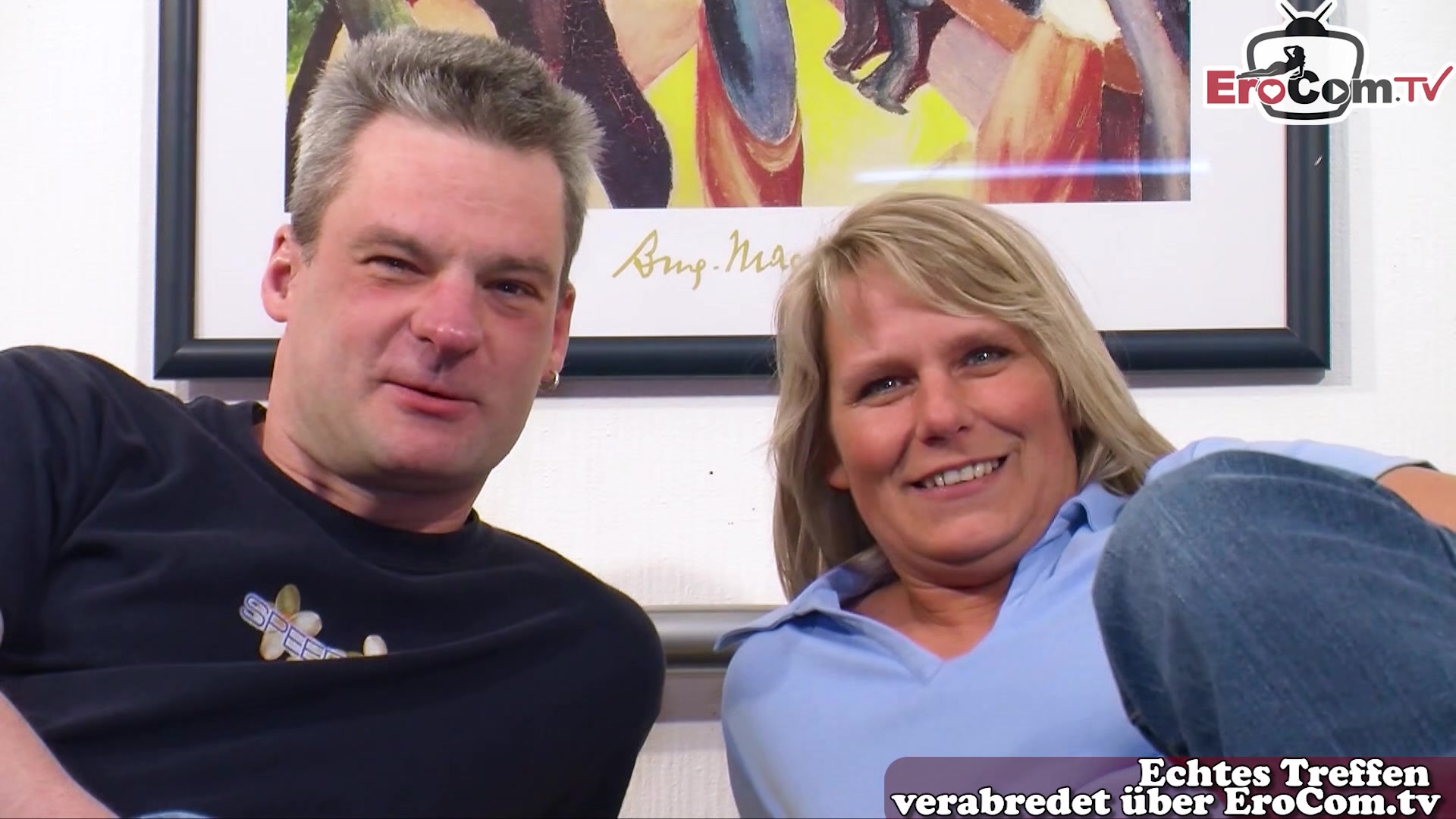 German wife next door wants try mmf threesome at amateur casting