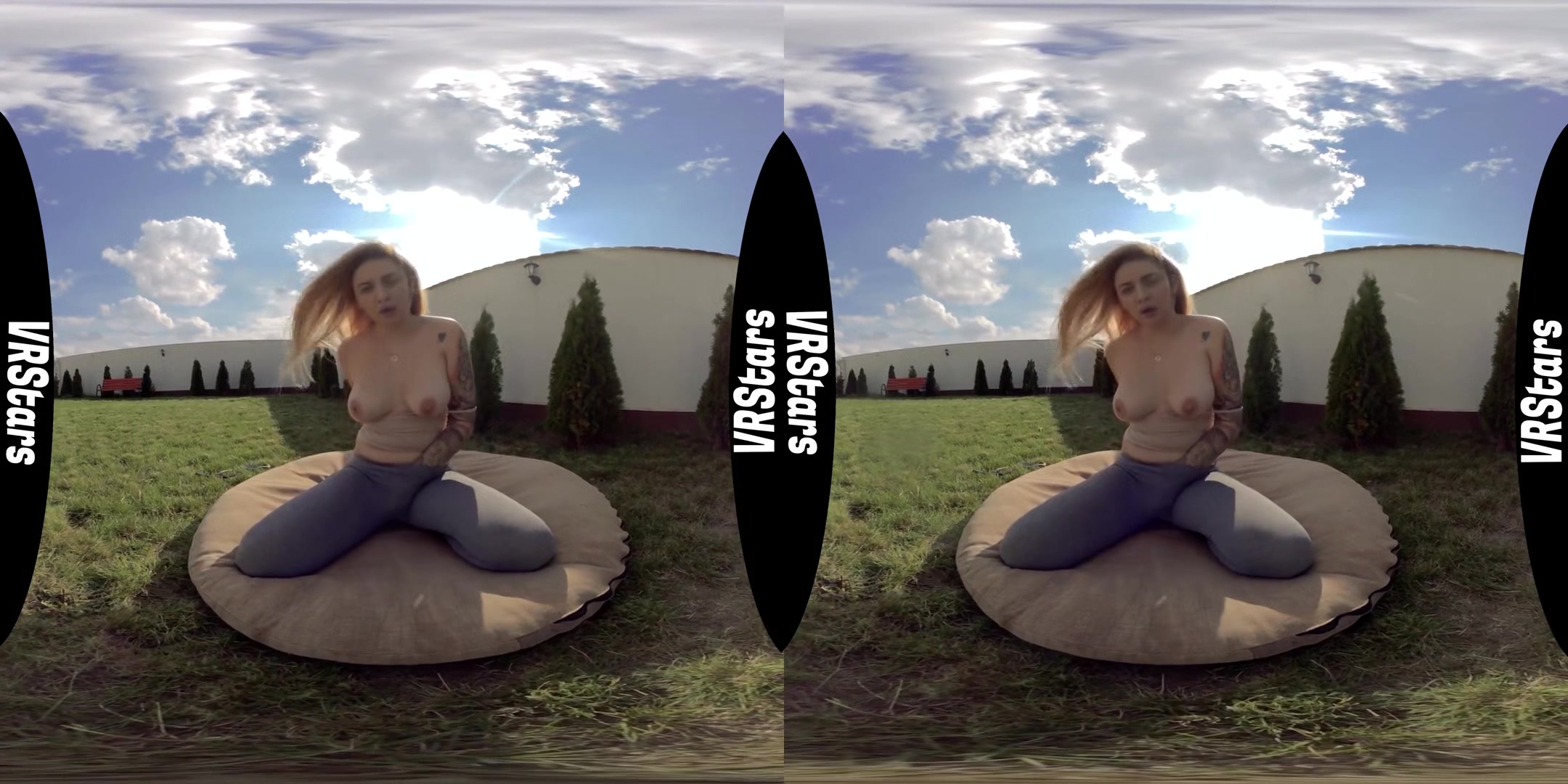 Outdoor Massive Double Squirting! - VRStars - SexLikeReal