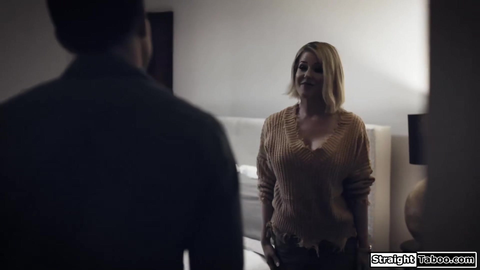 Big tit stepmoms helping hand has stepson expecting more now