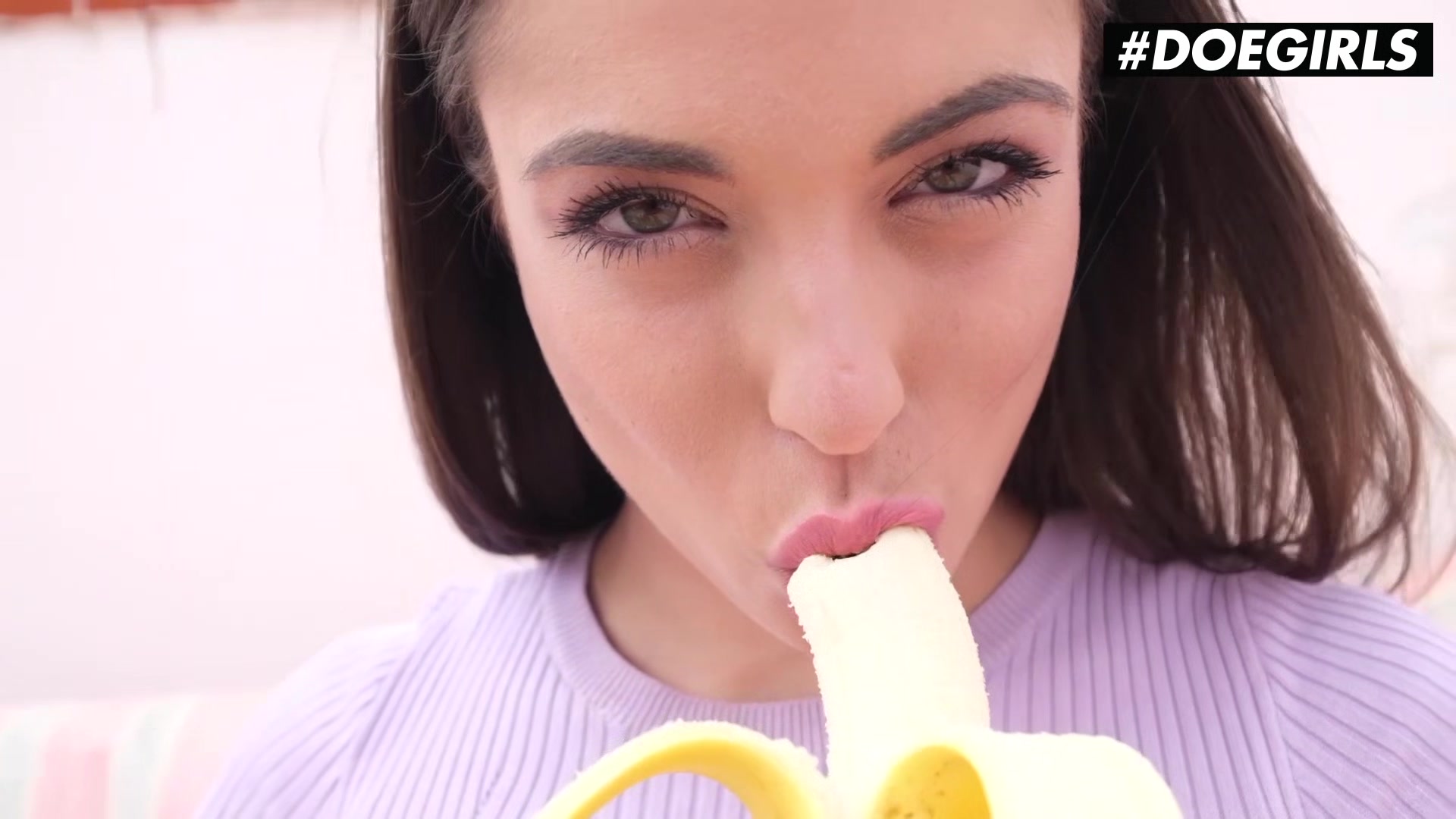 DOEGIRLS - Hot Petite teen 18+ Anastasia Brokelyn Morning Anal Masturbation In Quarantine