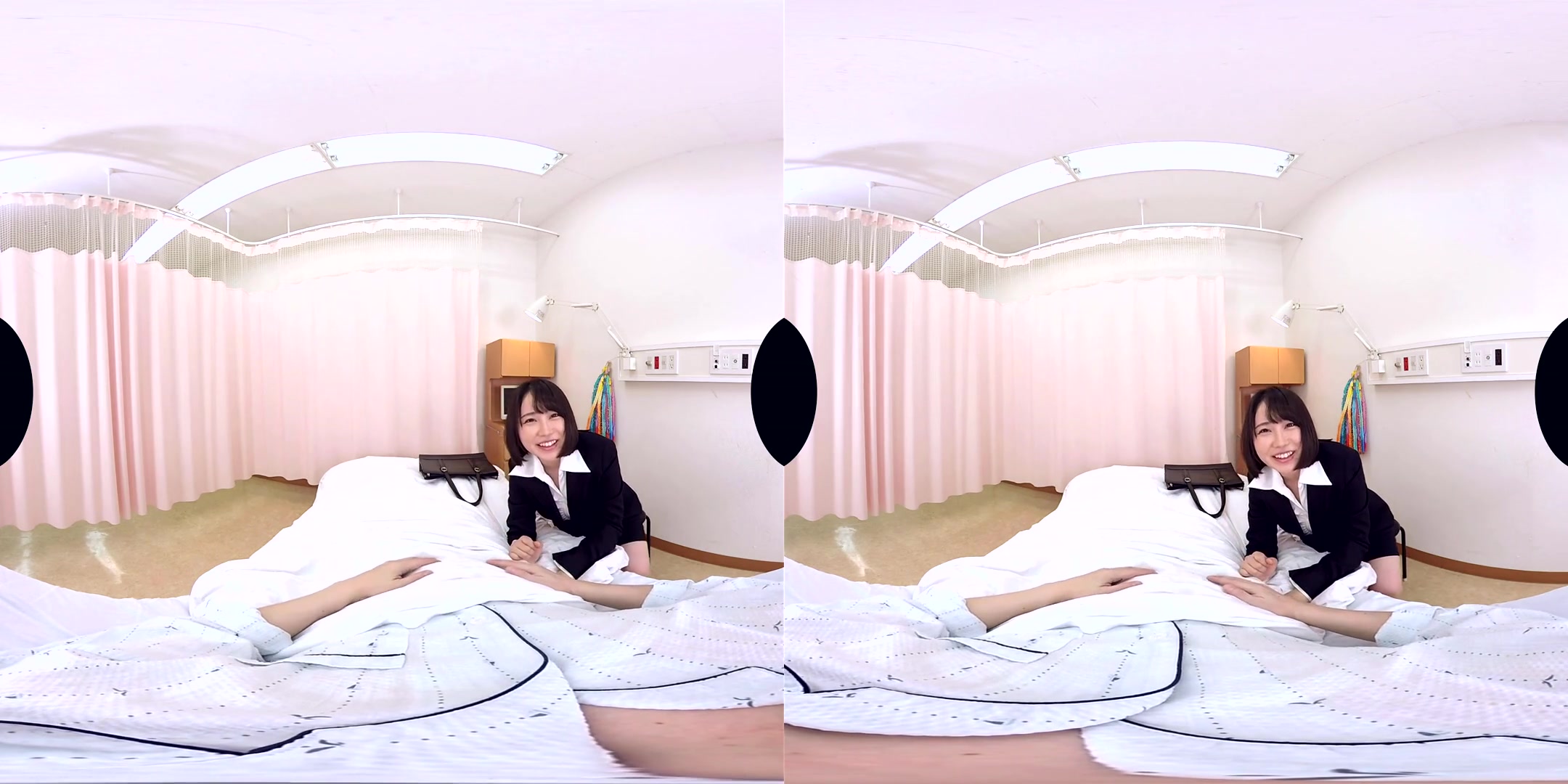 Visited by the Young OL in the Hospital 1 - Asian teen 18+ Hospital Fuck