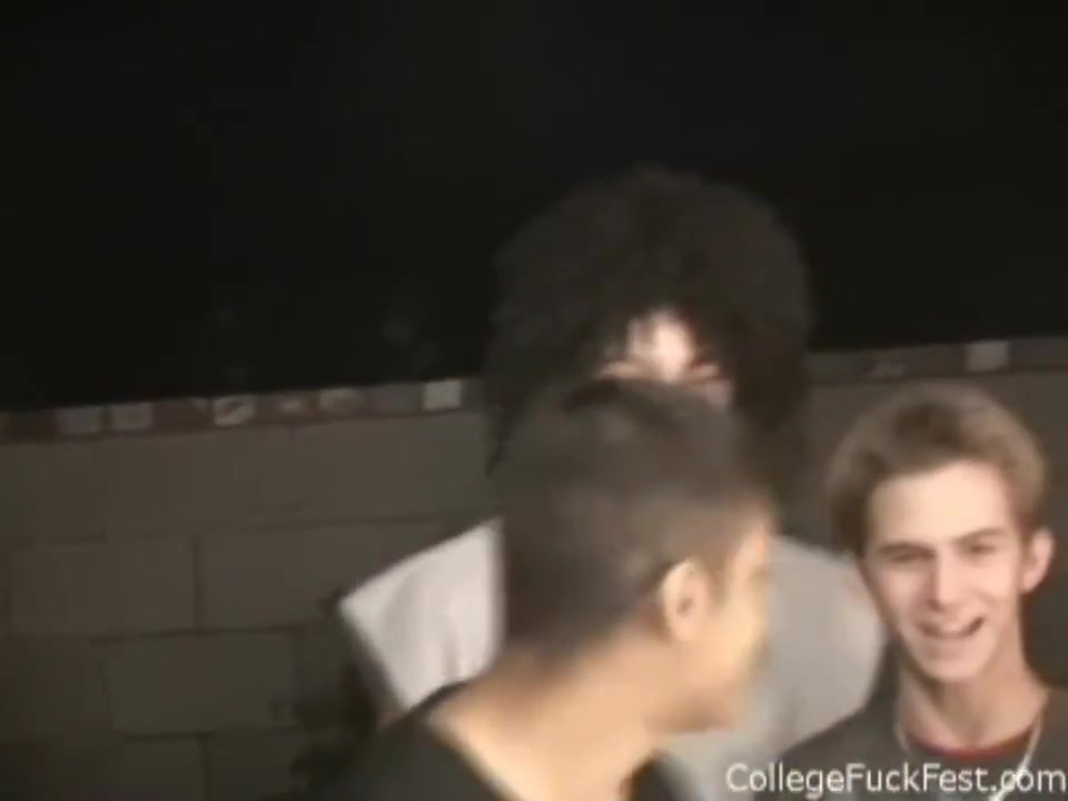 teen 18+ Gets Spitroasted