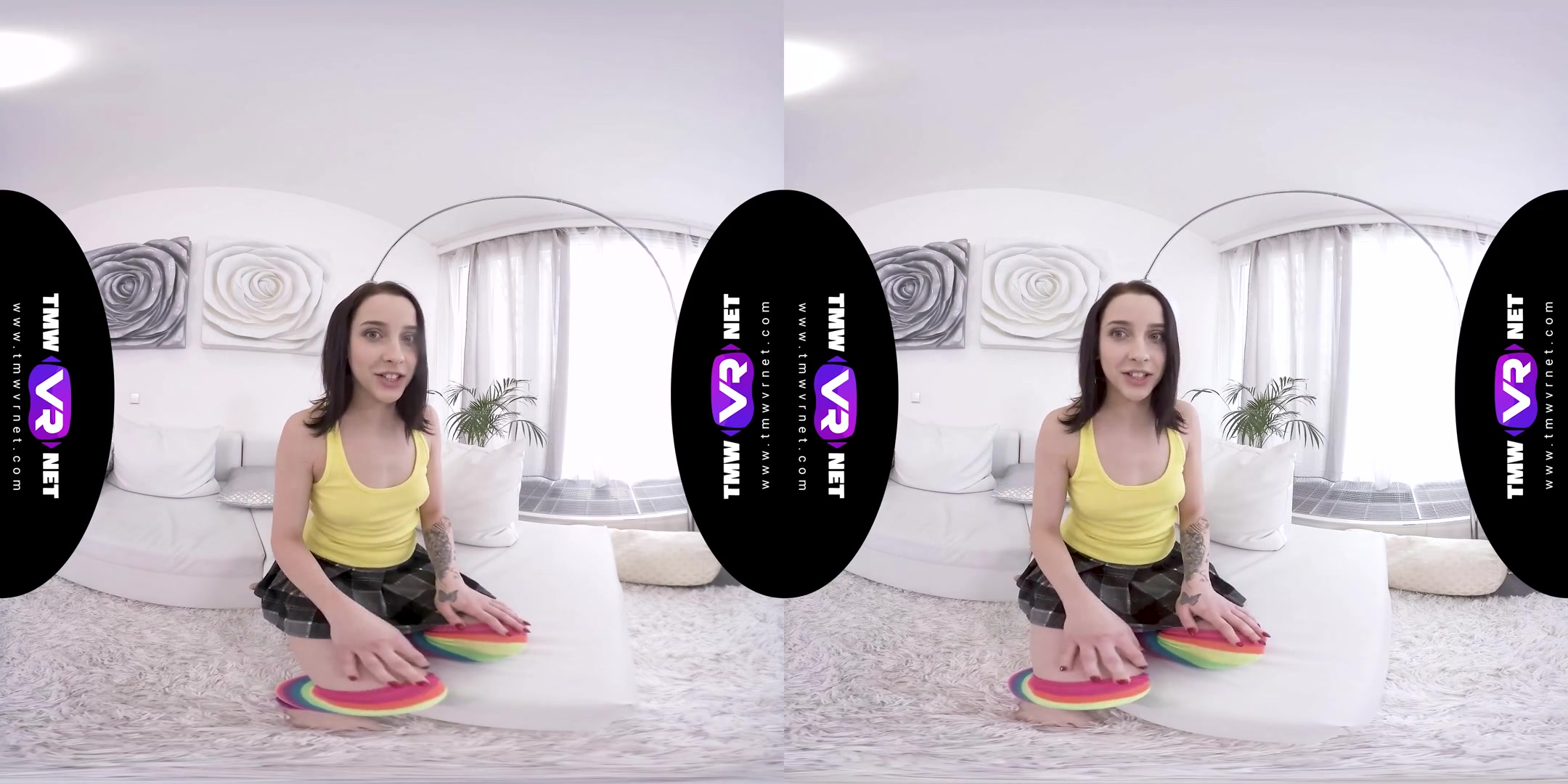 Charlotte Johnson in Playful Brunette Beauty Pleases Her Wet Hole - TmwVRNet