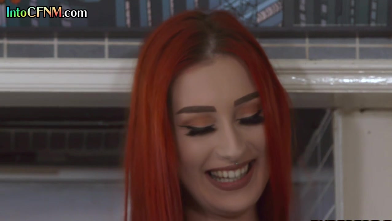 CFNM classy British babes suck cock in kitchen group BJ