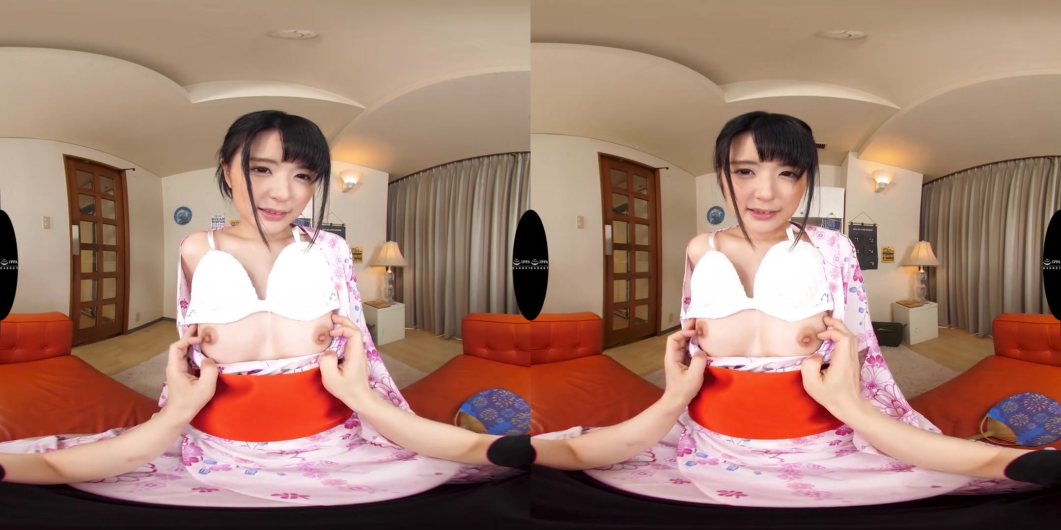 Falling in Love with the Woman in a Yukata - Beautiful Japanese Virtual Girlfriend Hardcore VR