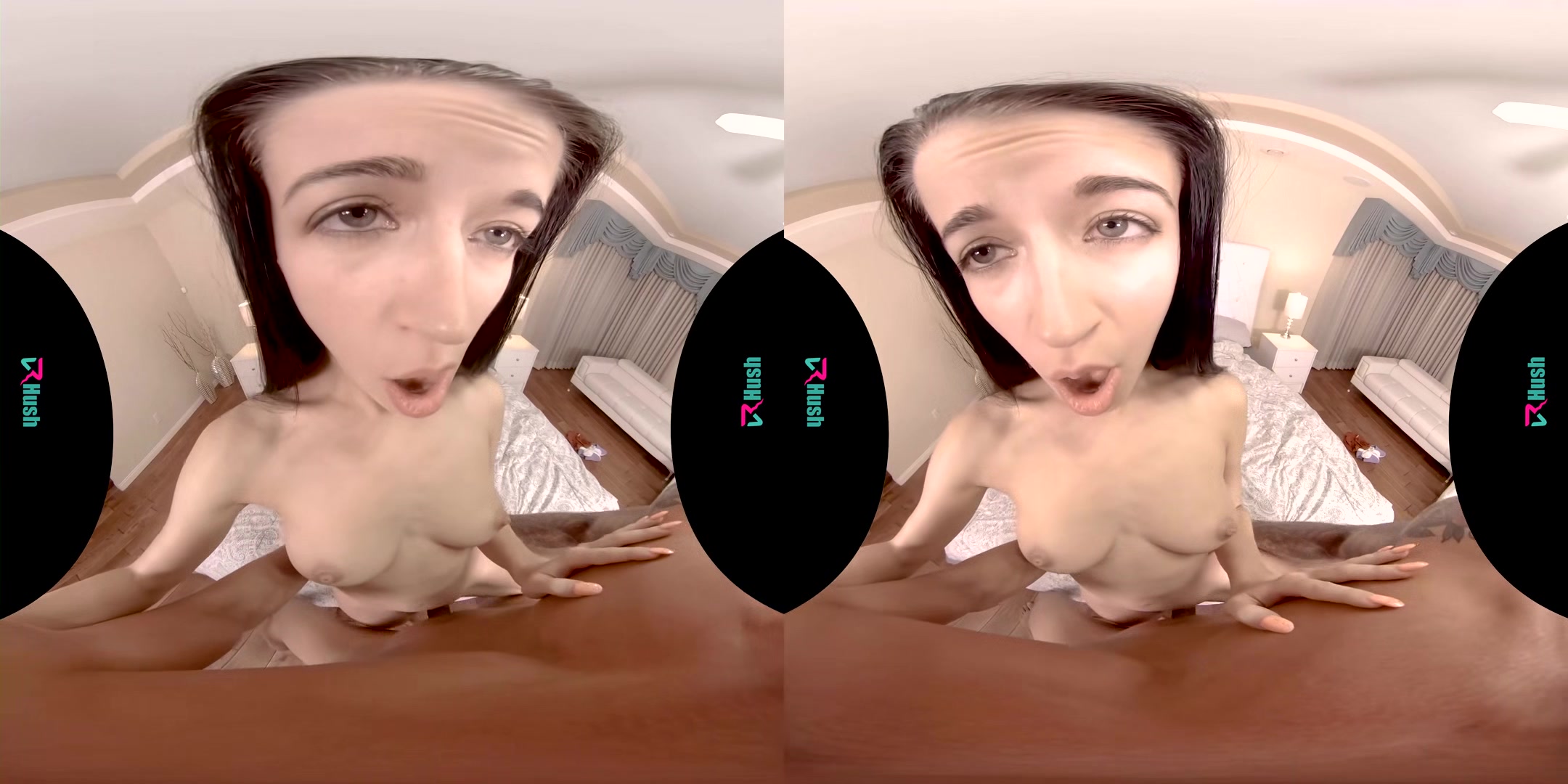 The Best Delivery I Ever Made! - Young Skinny Brunette In Bed