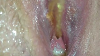 Close up of my girlfriends pee hole