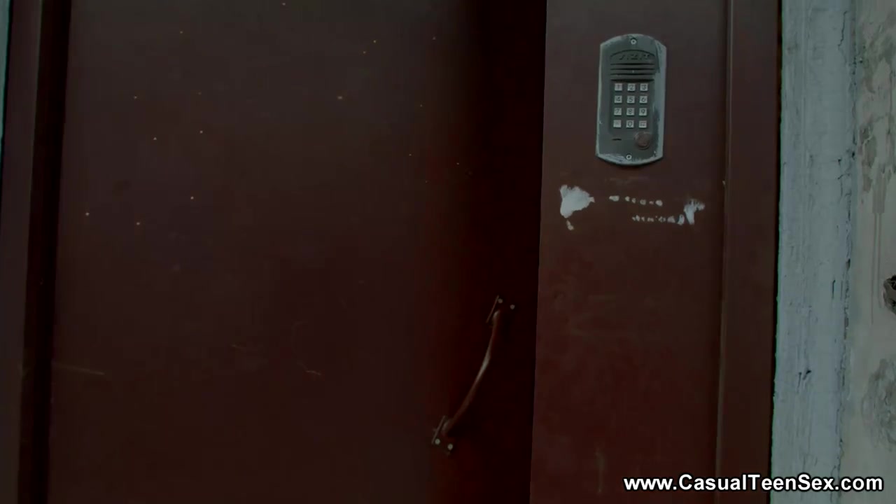 Slender teen 18+ Cockriding Orgasm