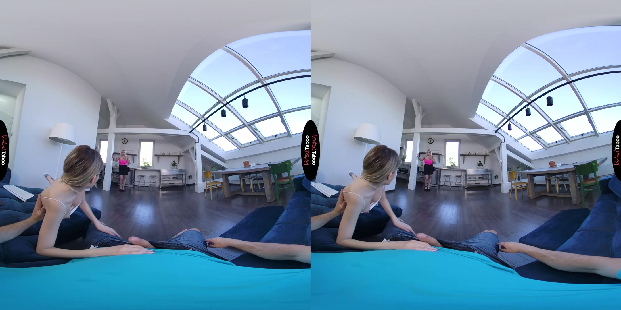 Lily Joy, Rebecca Volpetti VR Porn: Not Your Ordinary Family - VirtualTaboo