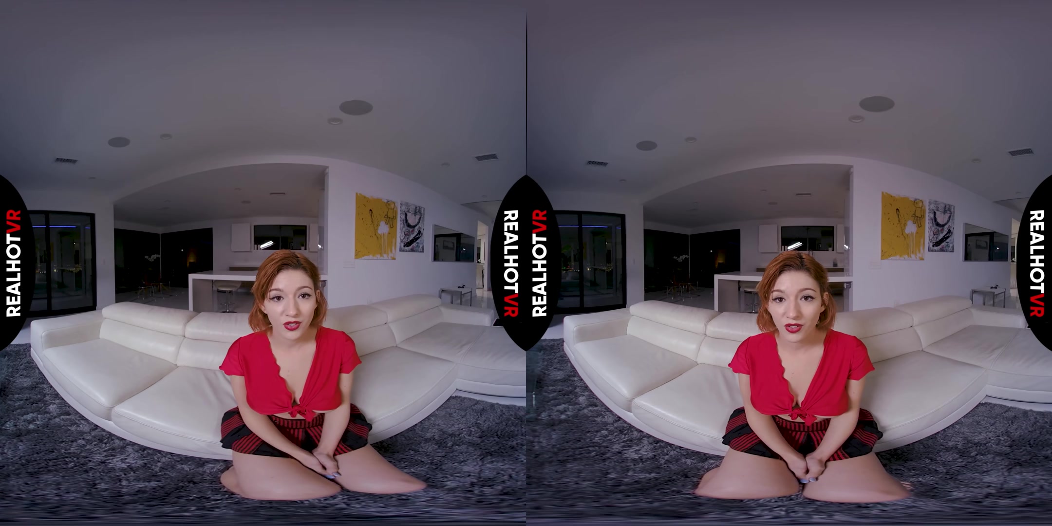 Beautiful Big Tit Redhead Wife Loves Cock - RealHotVR