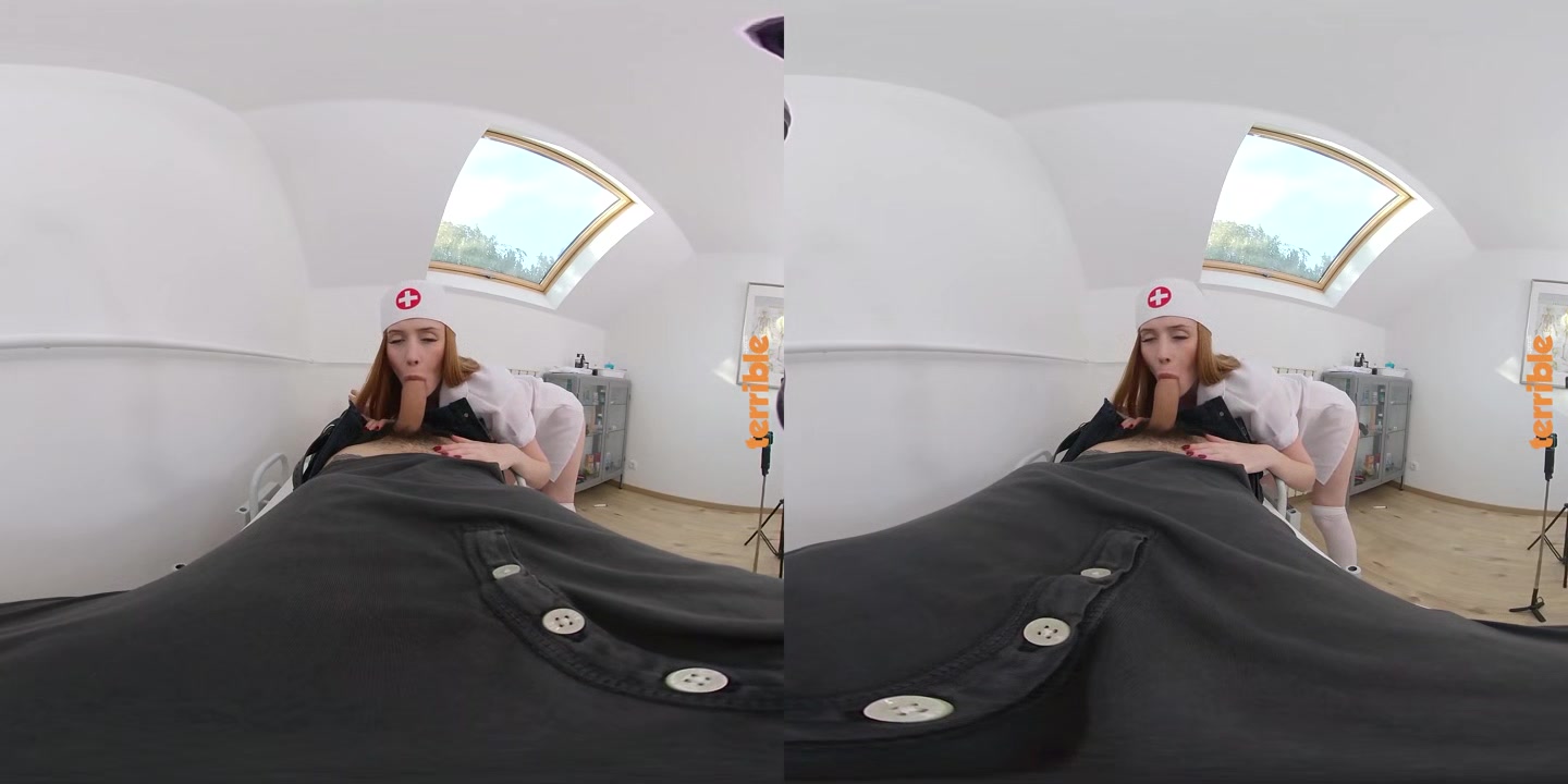 Pale Ginger Nurse Wants Real Dick - perVRt