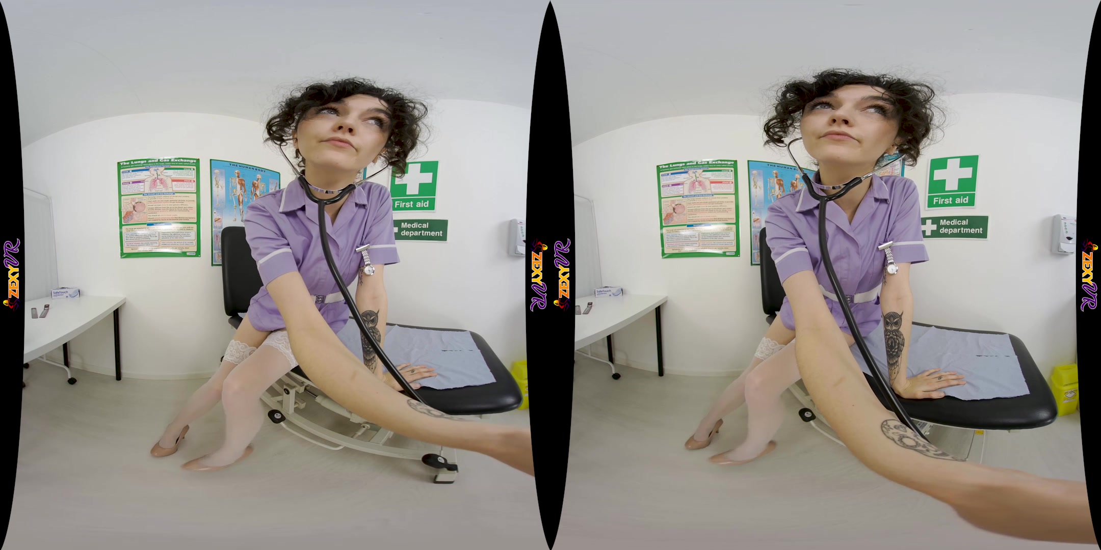 Time For A Check Up featuring Millie Parker - ZexyVR