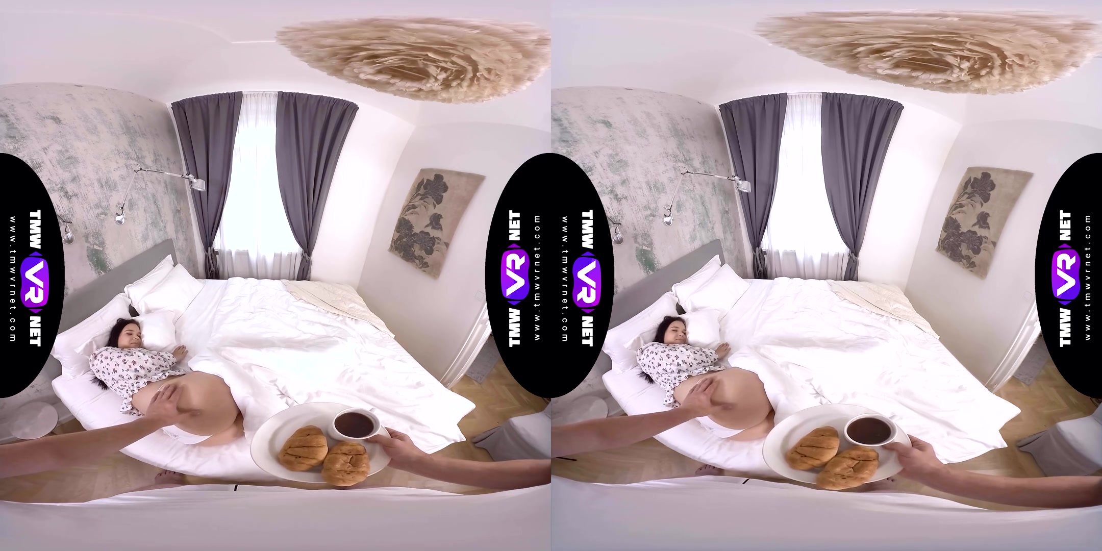 Sex Breakfast Is Served! - Big Tits Babe in Bed