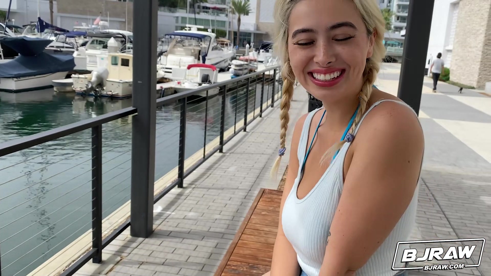 Chloe Lands A Load - BJRaw
