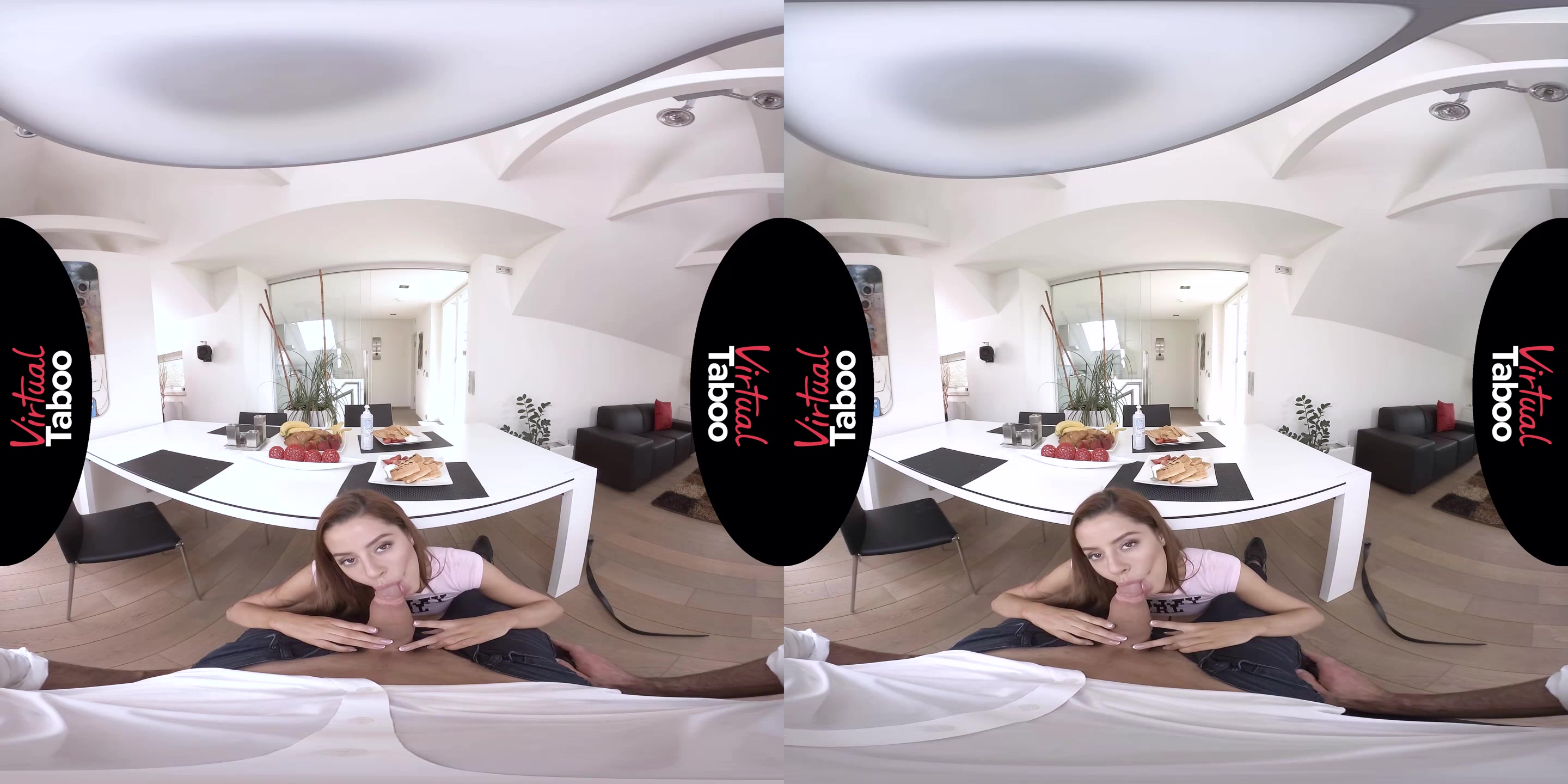 First Taste of Step daddy's Cum - VirtualTaboo