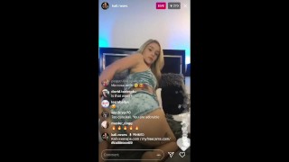 Kali Roses Twerking On Instagram Live
