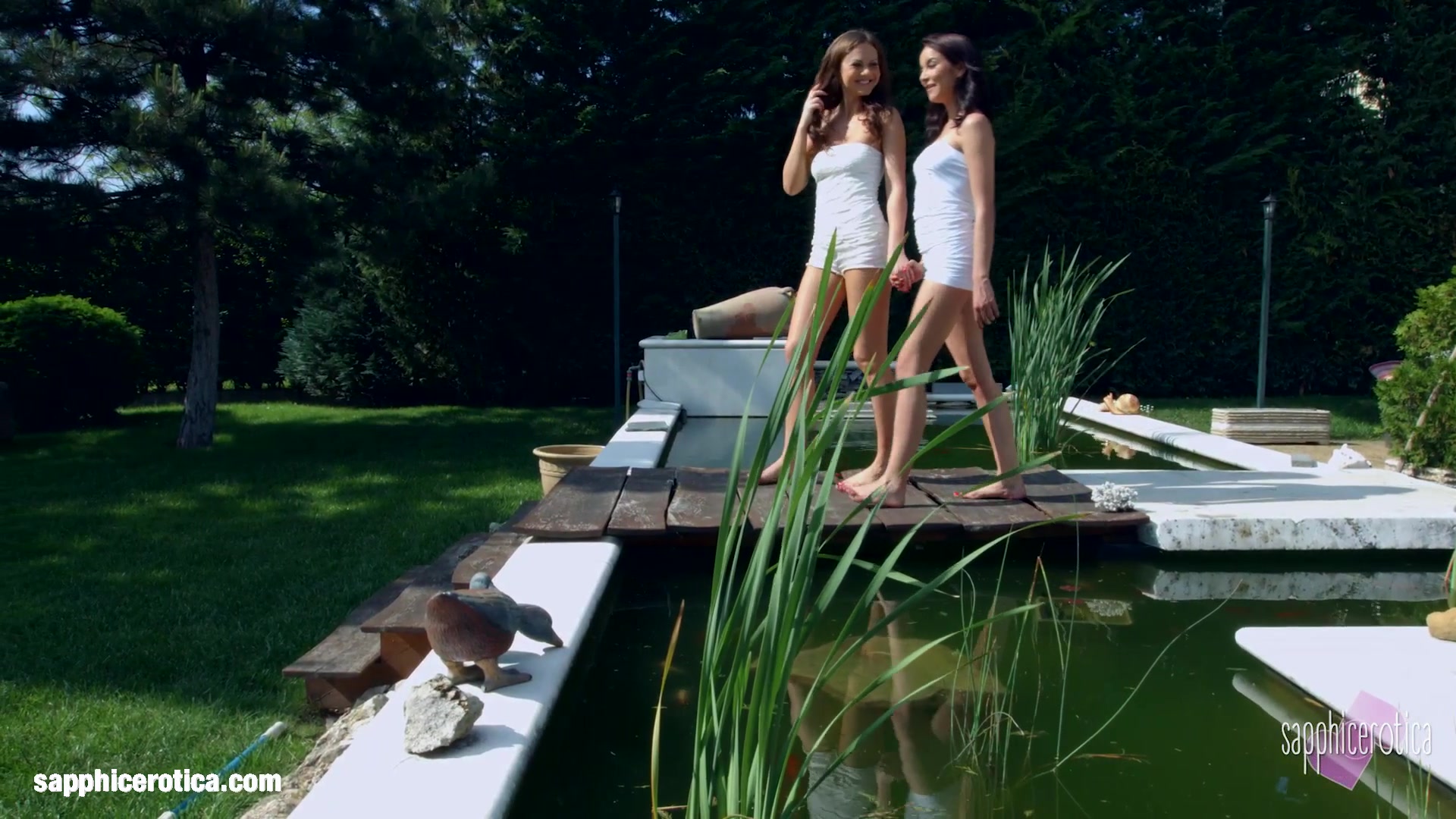 Francys Belle with Tina Kay having lesbian sex presented by Sapphix - Fishing fun