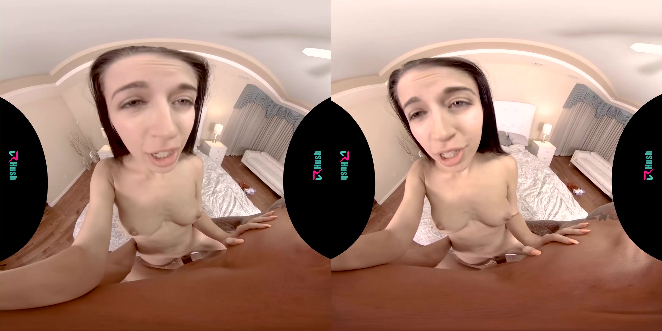 The Best Delivery I Ever Made! - Young Skinny Brunette In Bed