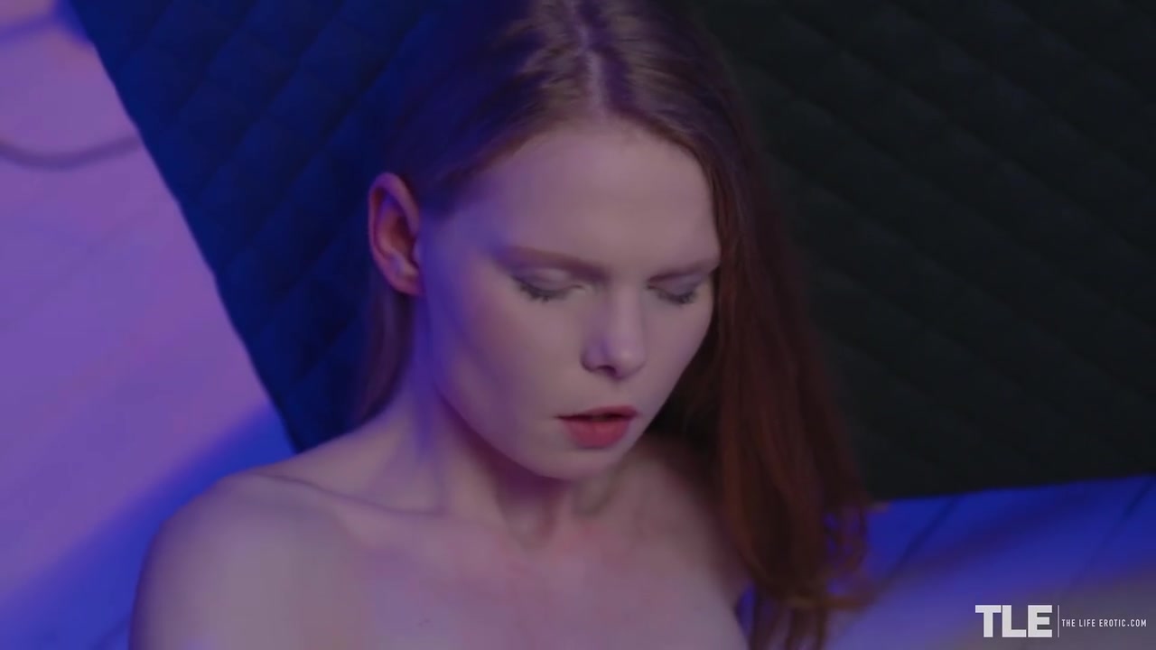 Bound Herself And Rides A Dildo - Ginger Mary