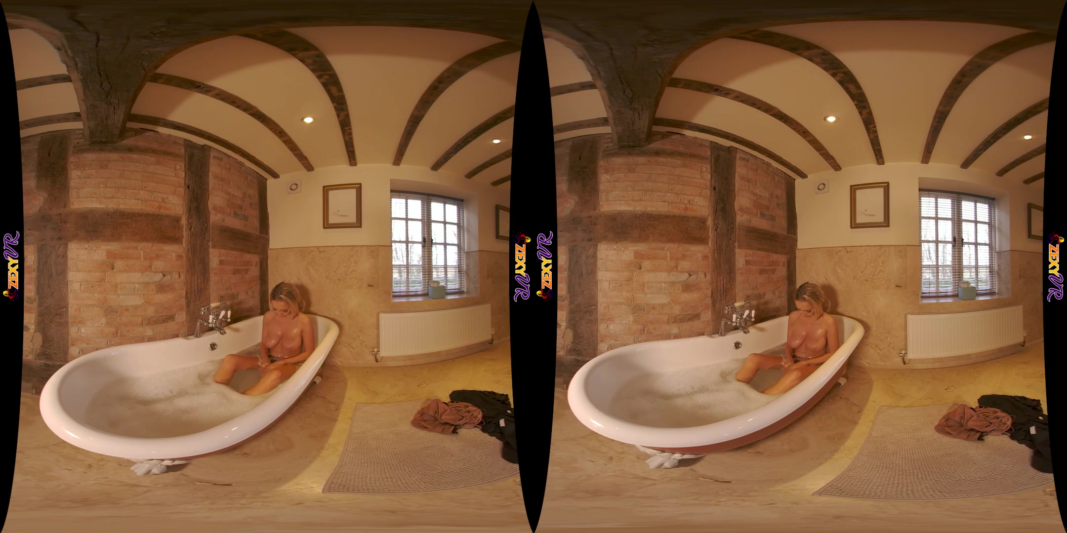 Bath Time Fun featuring Bethany Morgan - ZexyVR