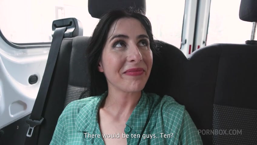 Hitch-hiking Wet, Kaitlyn Katsaros, 9on1, DAP, DP, Extreme Deepthroat, Gapes, Pee Drink, Pee Shower, Cum in Mouth, Swallow GIO2544 - PissVids