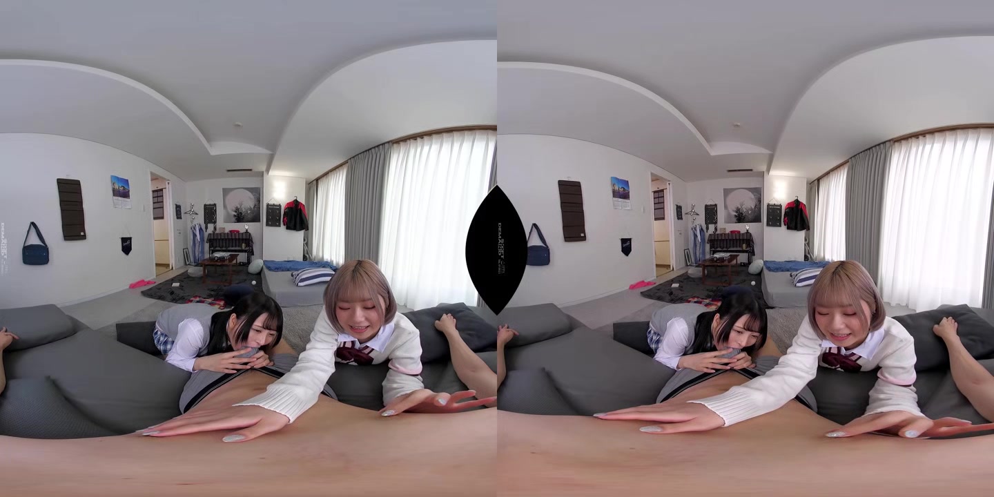 Nonoka Sato & Rurucha in Reverse Threesome! Your Nipples are Ours! - SodCreate