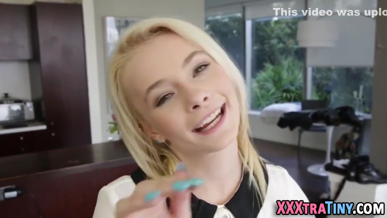 Tiny Blonde Gets Creamed