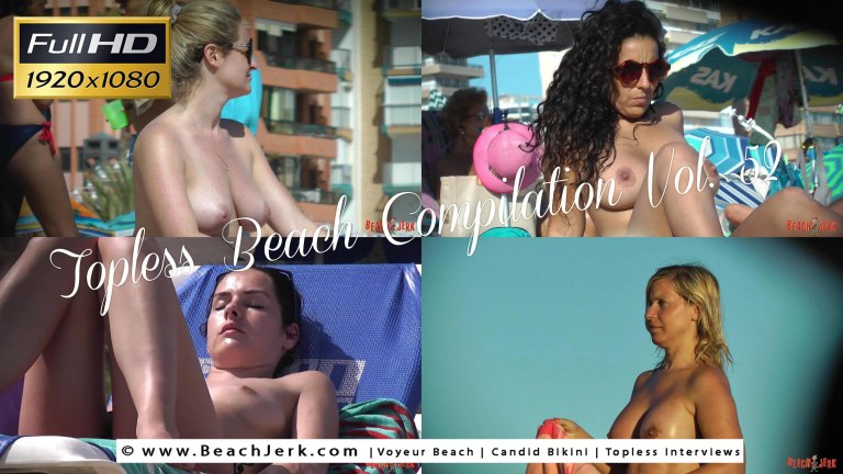 Topless beach compilation vol.52 - BeachJerk