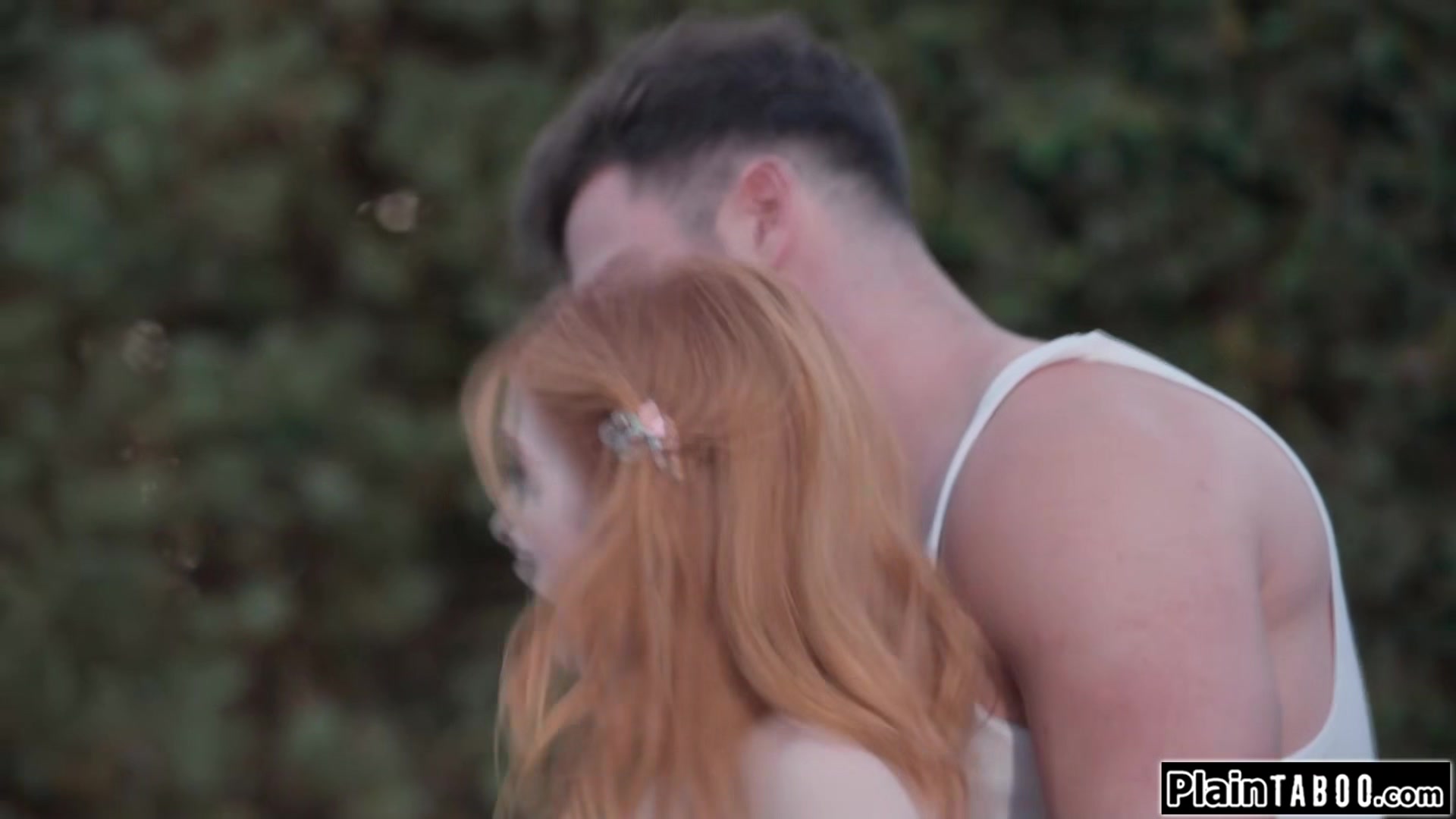 Tennis coach makes petite redhead squirt from pussy fucking