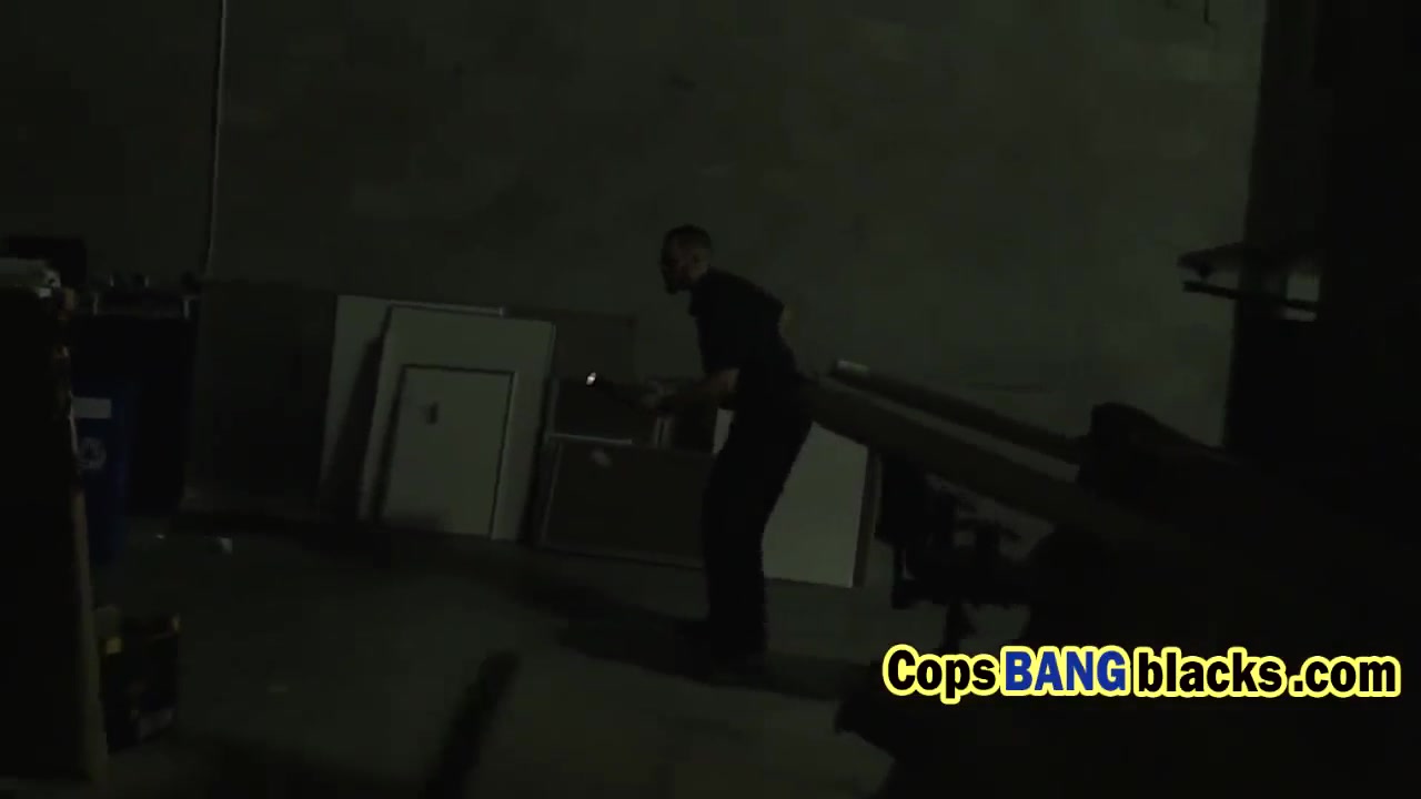 Two Hot Cops Blowing Black Dick