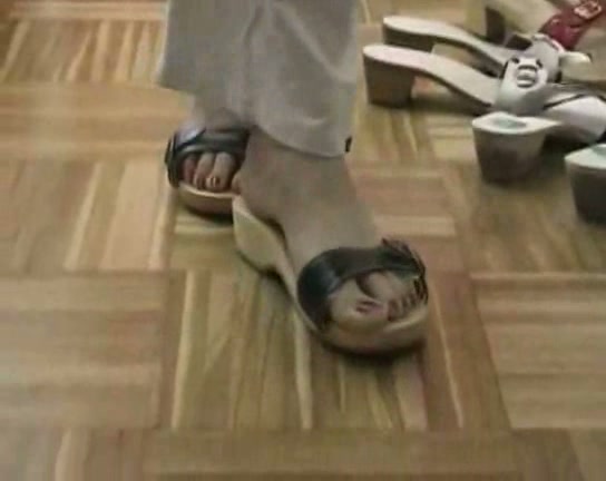 teen 18+ Blonde Hana Loves Her Shoes