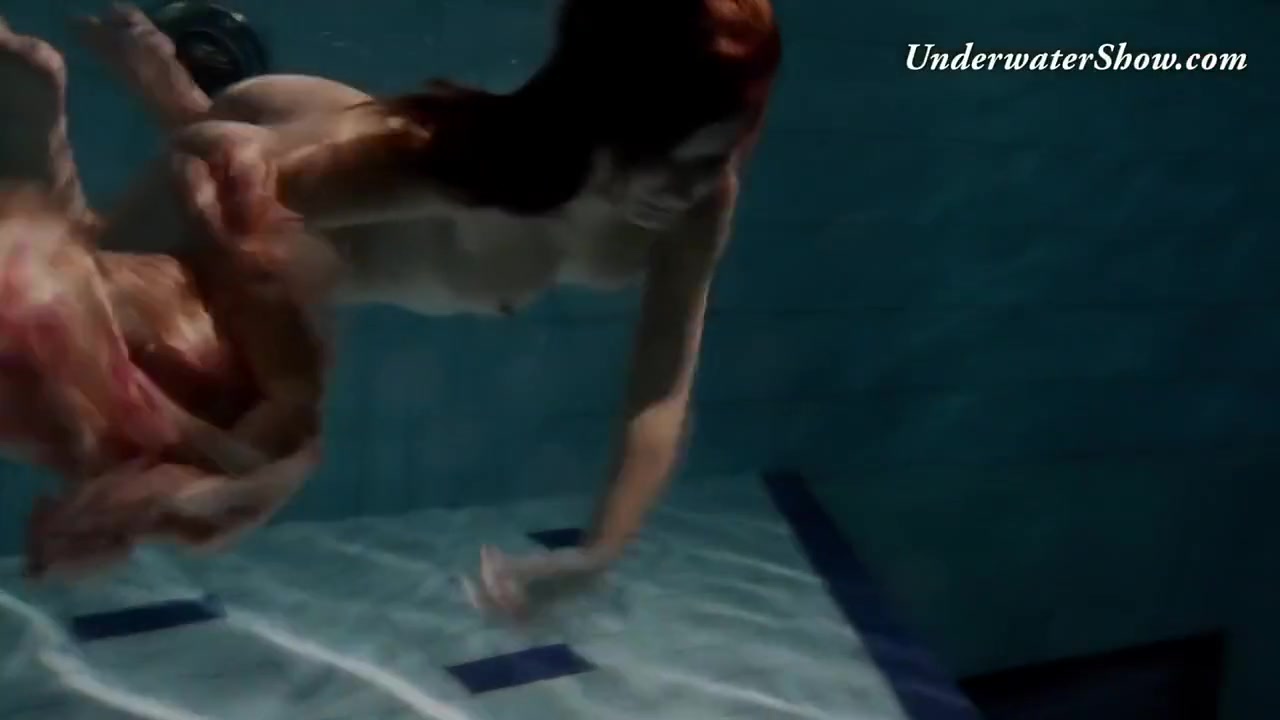 Russian Girl Edwiga Swims Nude In The Pool In Russia