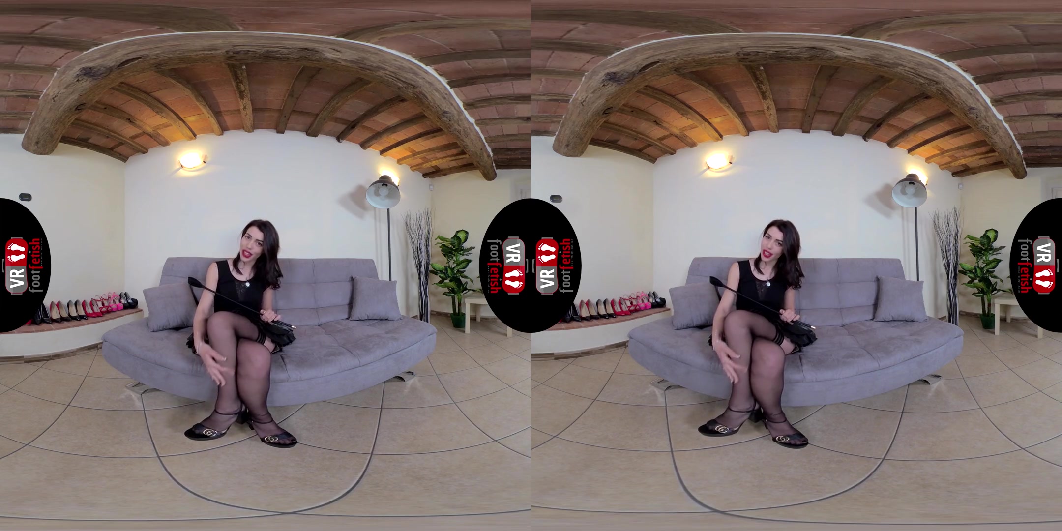 Sensual Petra Seduces You With Her Delicious Feet - Nylon Stocking Foot Fetish